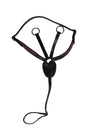 HKM Hobby Horse Martingal Manchester Schwarz/Pink