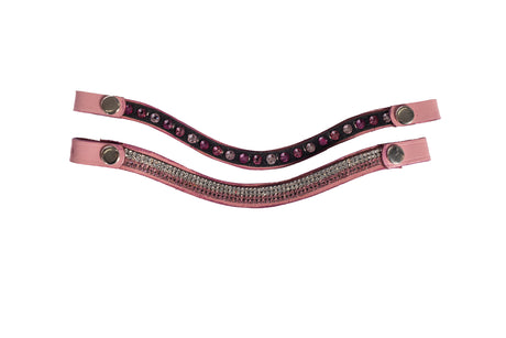 HKM Hobby Horse Ledertrense Pink Detail