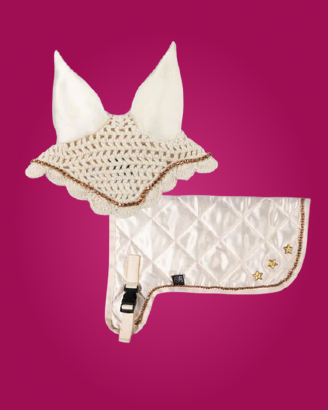 HKM Premium Zubehör Set - Beige