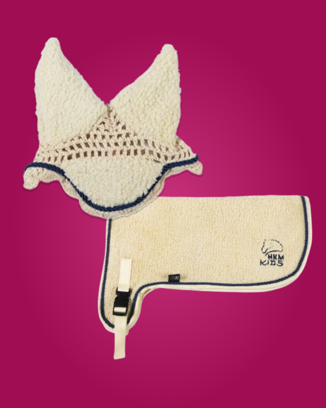 HKM Premium Zubehör Set - Beige