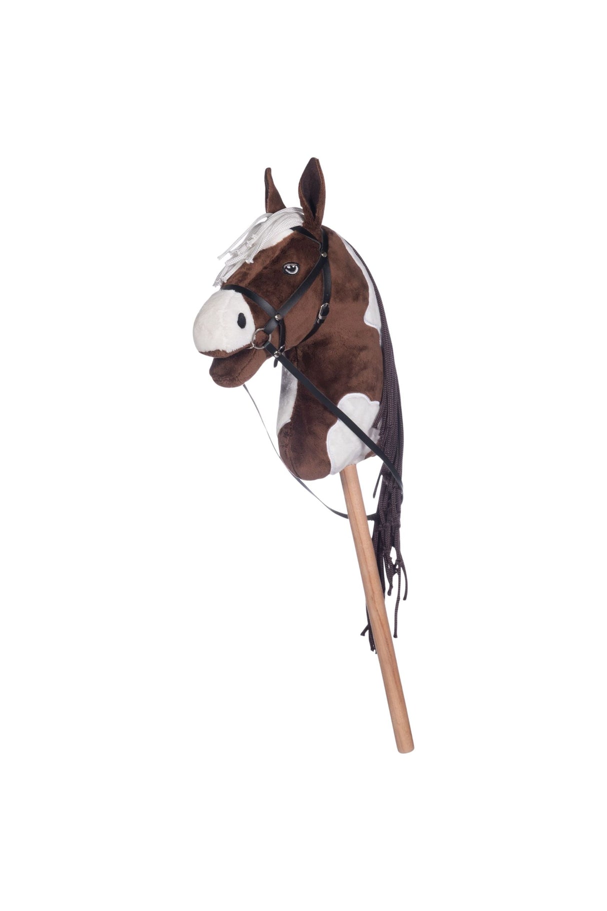 HKM Hobby Horse Braun-Weiß Detail 1