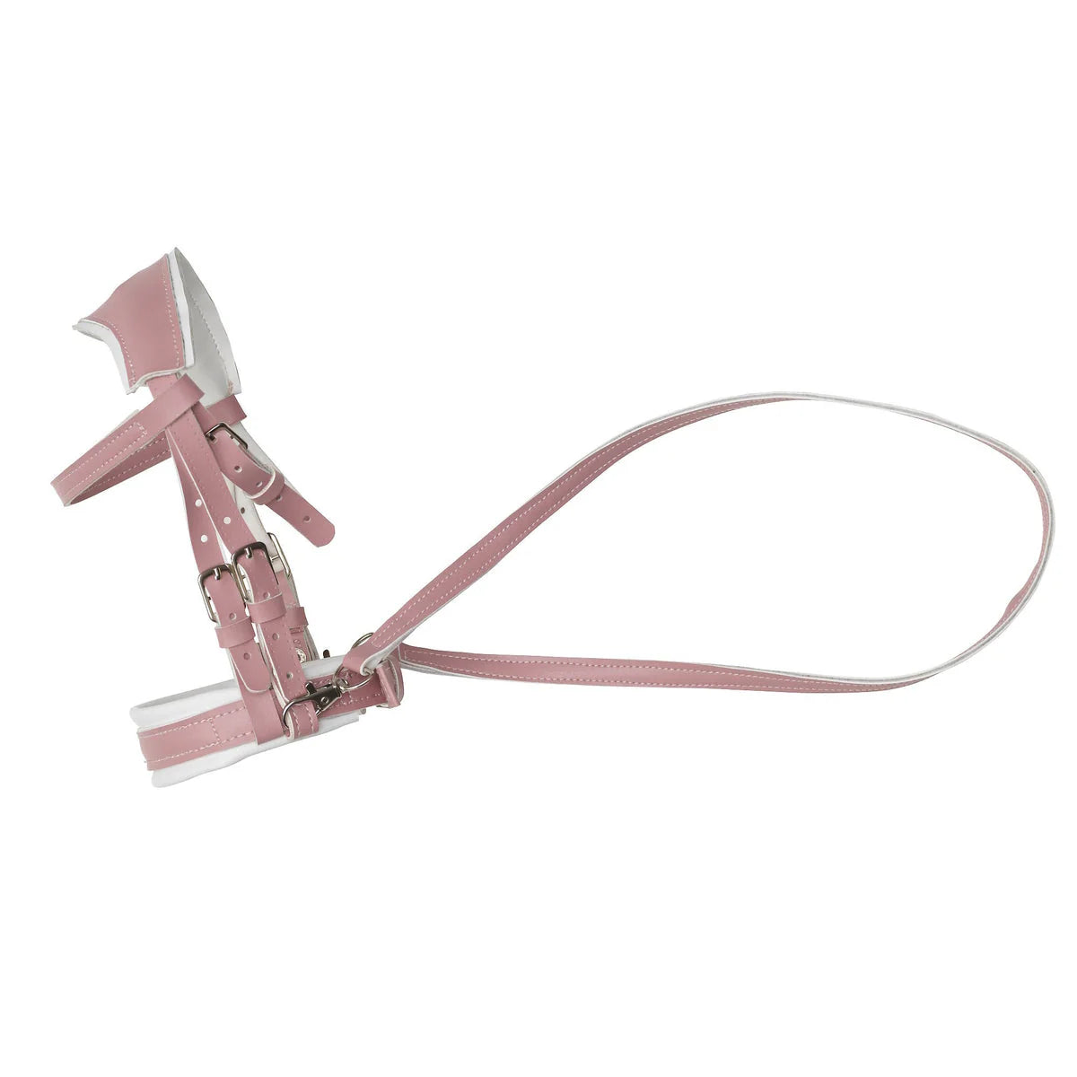 Panduro verstellbare Hobby Horse Trense - Rosa