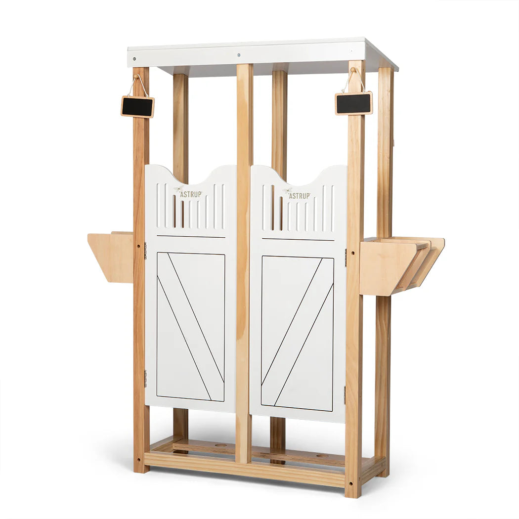 ByAstrup Premium Hobby Horse Stall für 2 Pferde