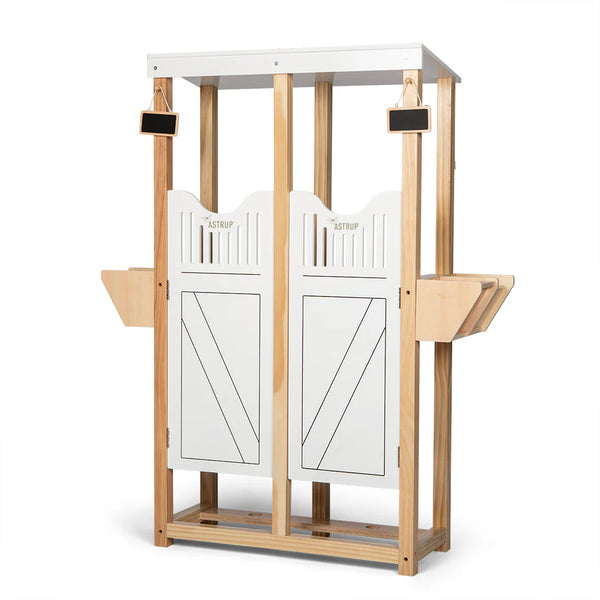 ByAstrup Premium Hobby Horse Stall für 2 Pferde