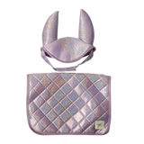 ByAstrup Satteldecke und Fliegenhaube Set Lila