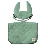 ByAstrup Satteldecke und Fliegenhaube Set Gruen