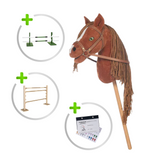 BLACK WEEK DEAL - Hobby Horse Hindernis Set + HKM Mini Pferd