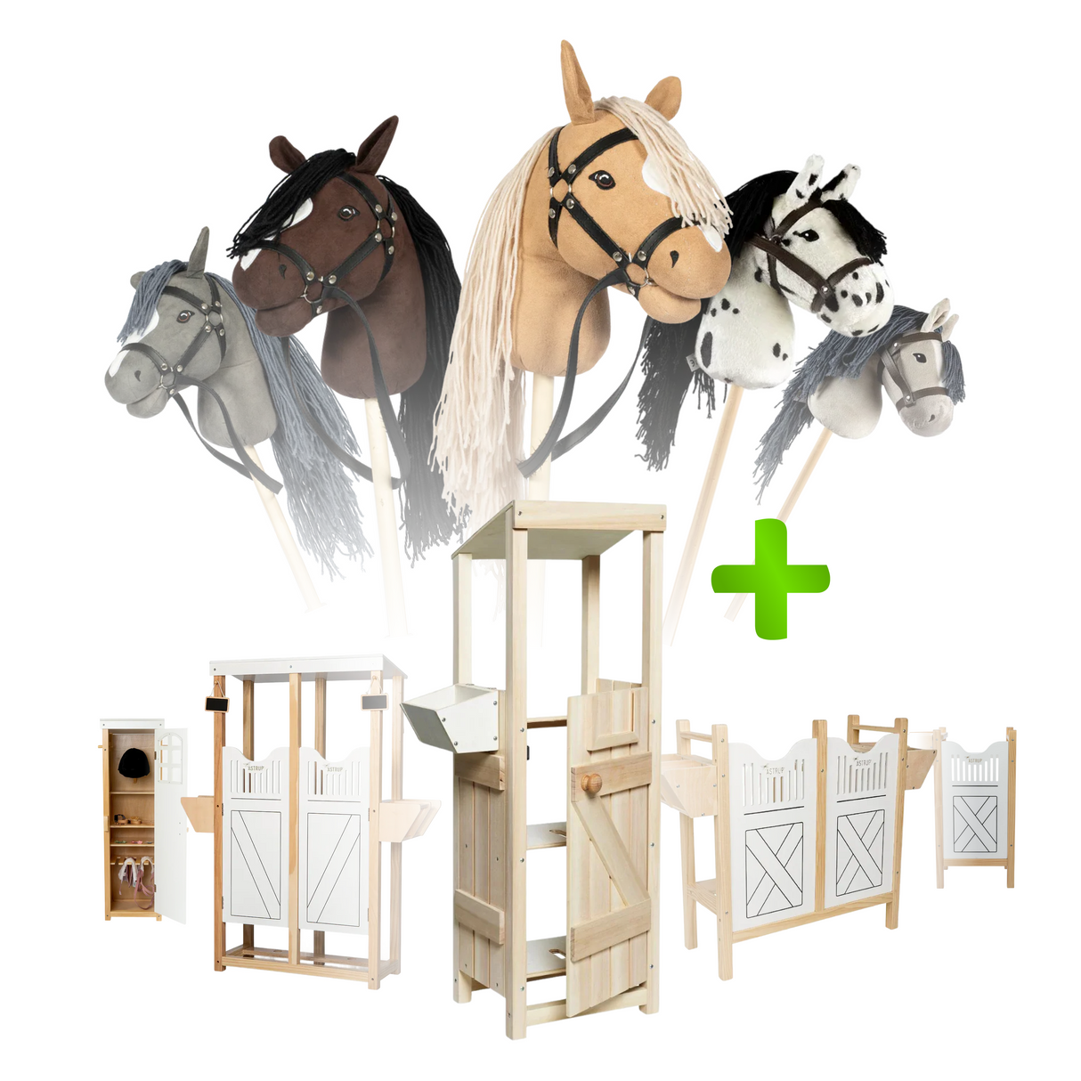 Hobby Horse & Stall Set für Kinder – Jetzt 10 % sparen
