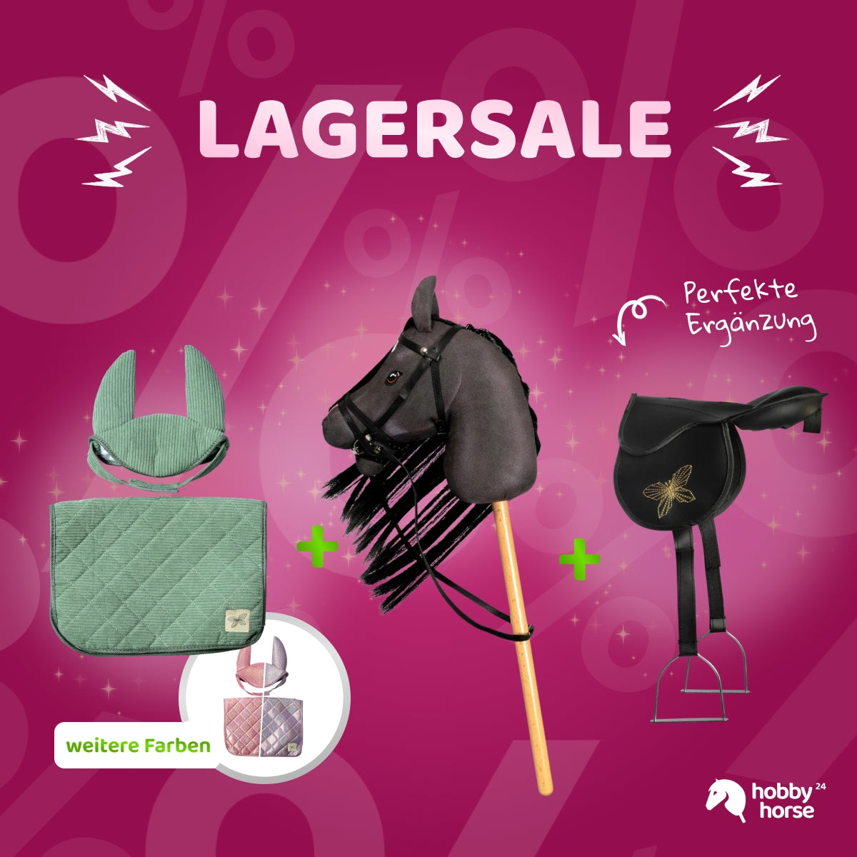 Lagersale: ByAstrup Hobby Horse Thor BUNDLE