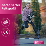 HKM Hobby Horse Sprung-Set Rosa