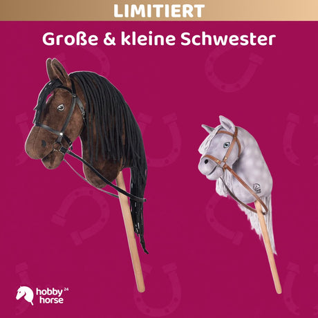 Große & kleine Schwester: HKM Hobby Horse und HKM Hobby Horse Mini im Set