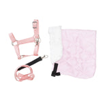 Panduro Hobby Horse Set - Halfter mit Strick und Decke