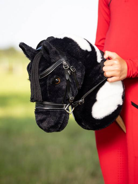 LeMieux Hobby Horse Schwarz-Weiß "Razzle"