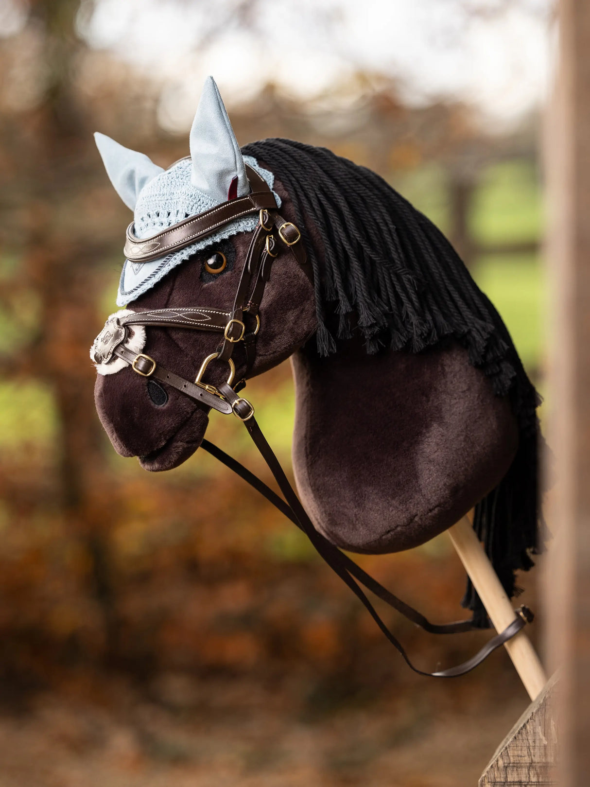 LeMieux Hobby Horse Fliegenhaube - Glacier