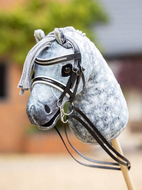 LeMieux Hobby Horse Doppelte Trense Schwarz
