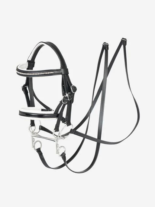 LeMieux Hobby Horse Doppelte Trense Schwarz