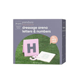 Panduro Hobby Horse Zahlen & Buchstaben für Dressur und Springen